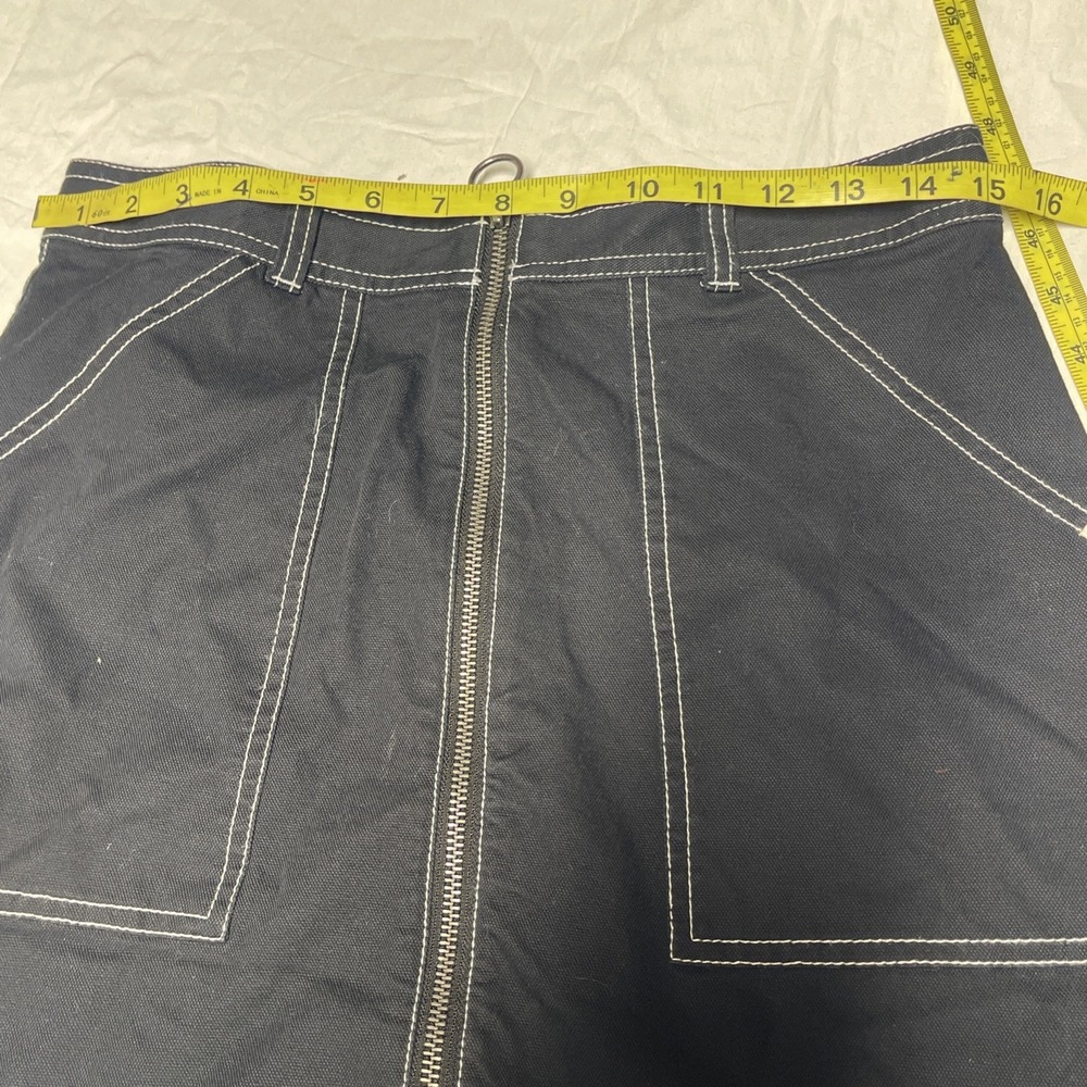 Vans Women Short Skirt Medium Black/white - Picture 8 of 12